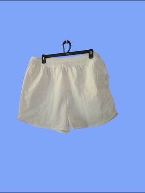Lightweight Women's White Athletic Shorts